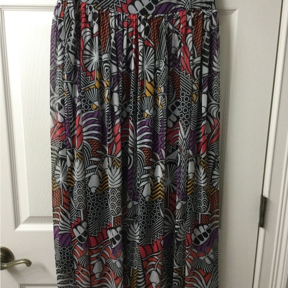 Farm by Rio for Anthropologie print maxi skirt - Picture 2 of 3